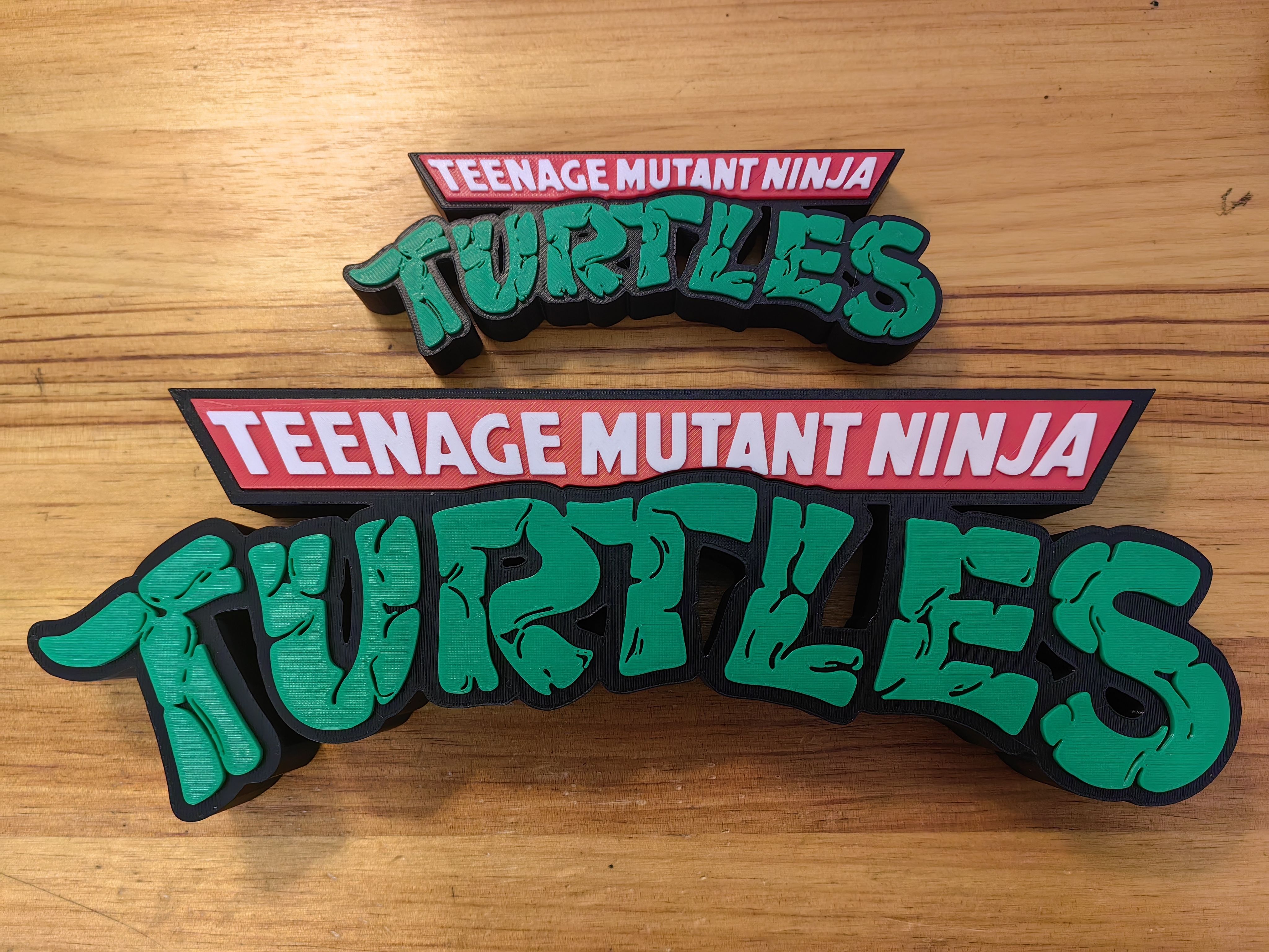 Anime Cosplay Title - Classic Movie Title 3D Logo Signboard