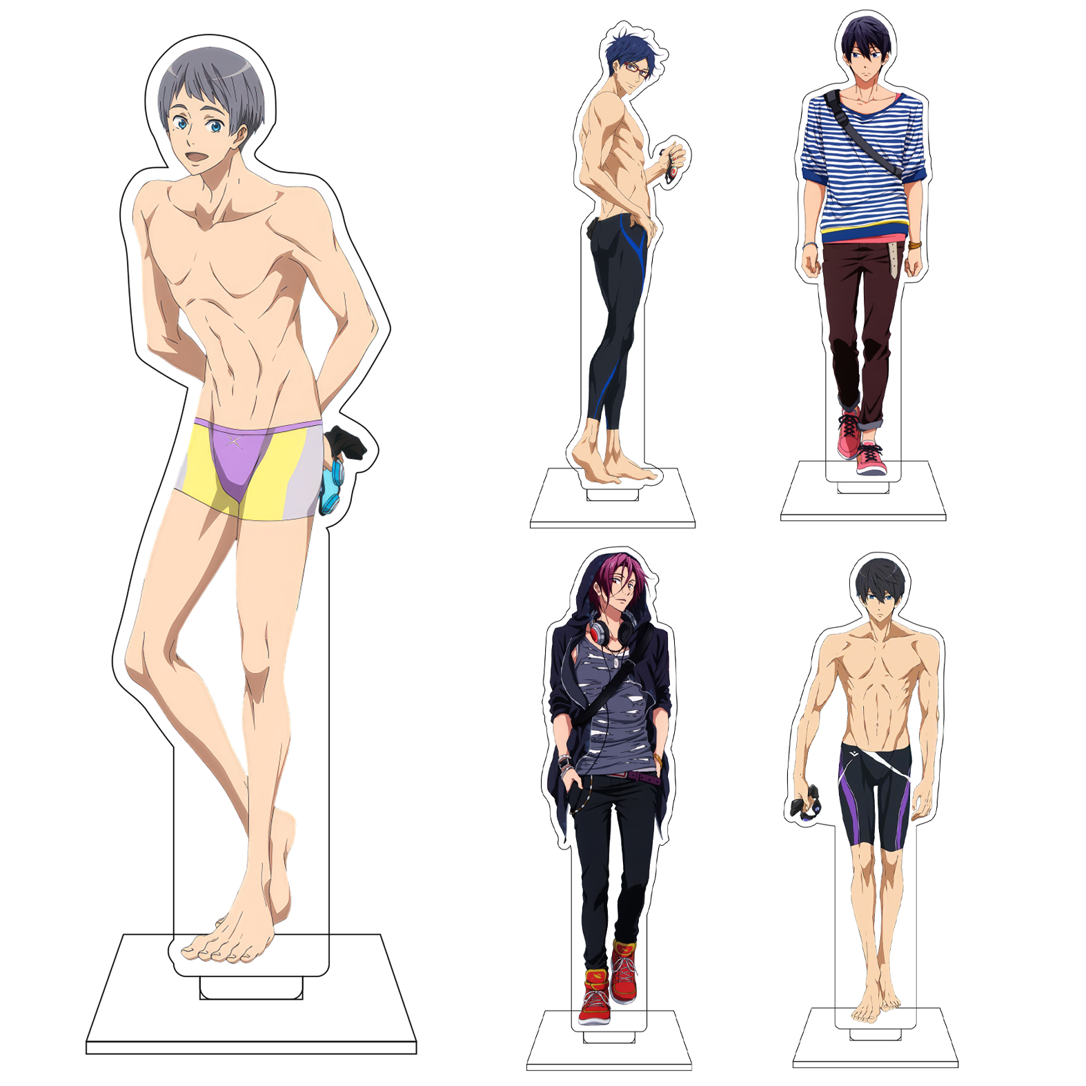Anime Cosplay Anime - 16CM Anime Free! Cosplay Acrylic Stand