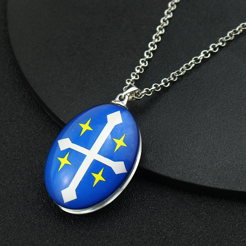 Black Clover Grimoire - Anime Black Clover Yuno Necklace Blue