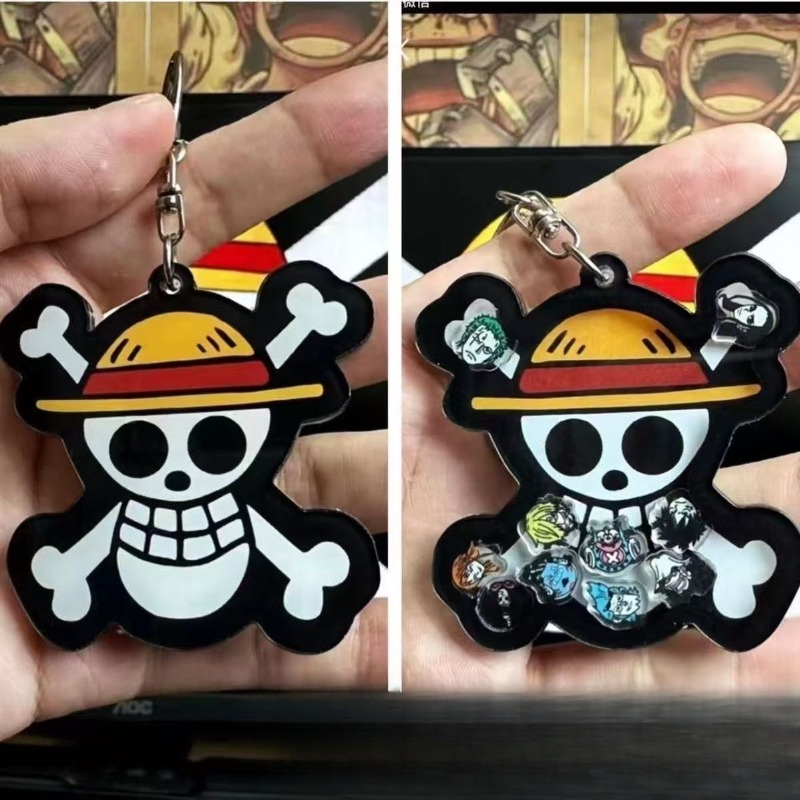 One Piece keychain Luffy straw - One Piece Straw Hat recension och pris