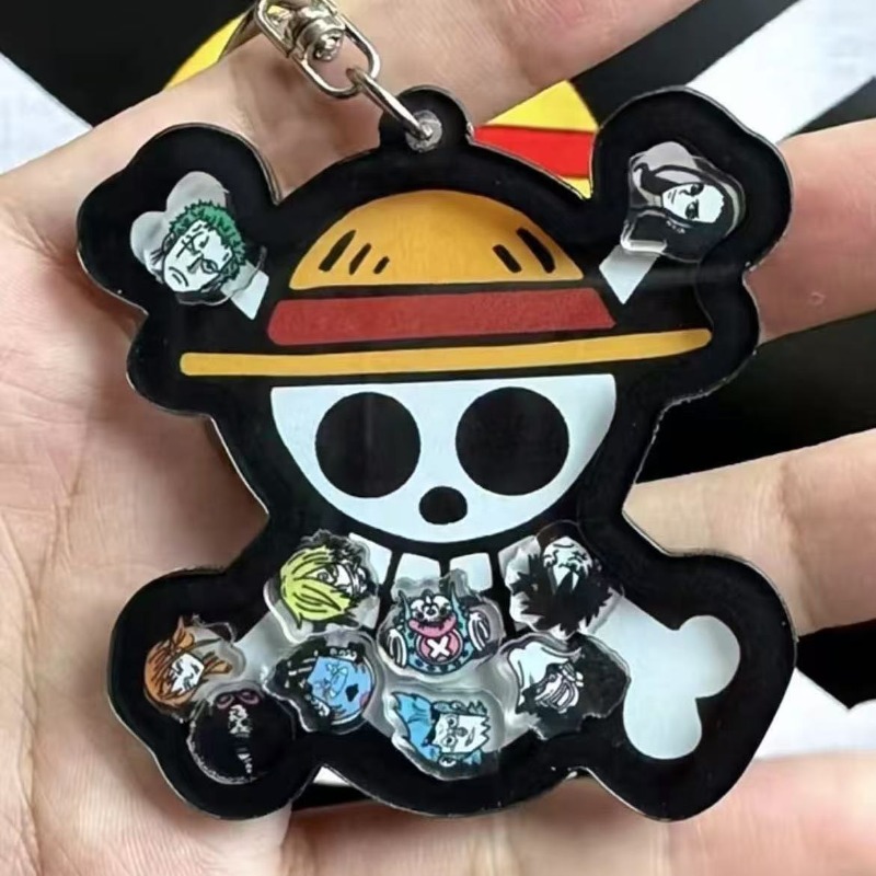 One Piece keychain Luffy straw - One Piece Straw Hat recension och pris