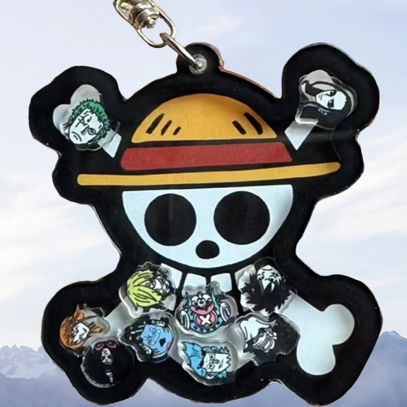 One Piece keychain Luffy straw - One Piece Straw Hat recension och pris