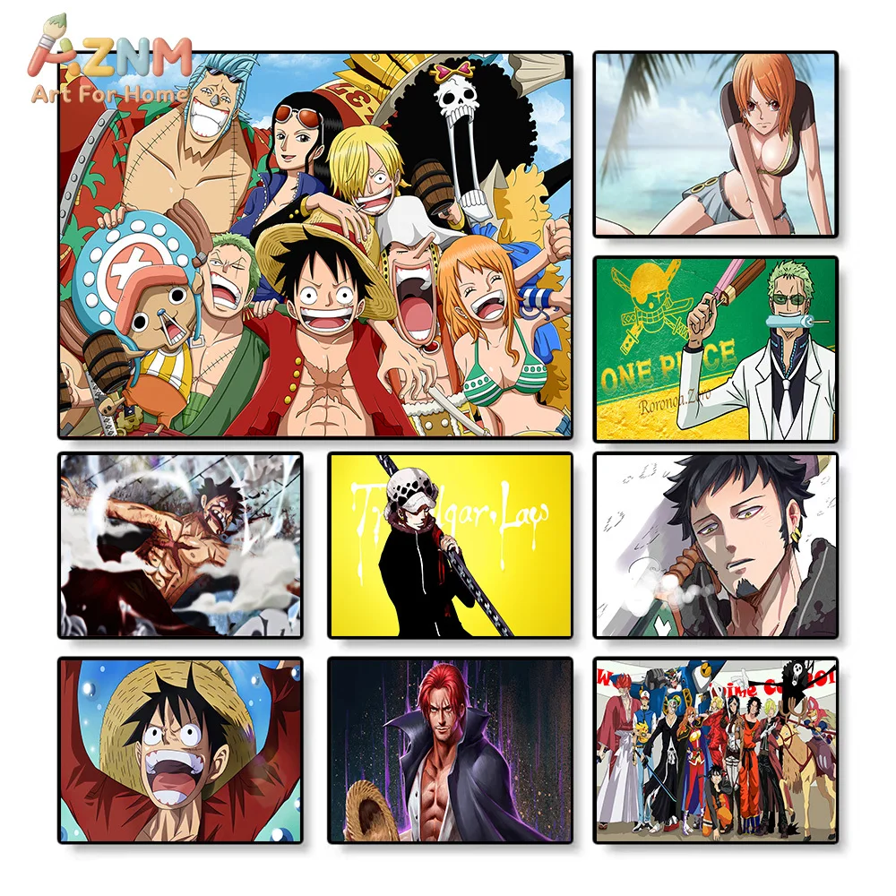 AZNM One Piece Anime Canvas Wa - One Piece Straw Hat recension och pris