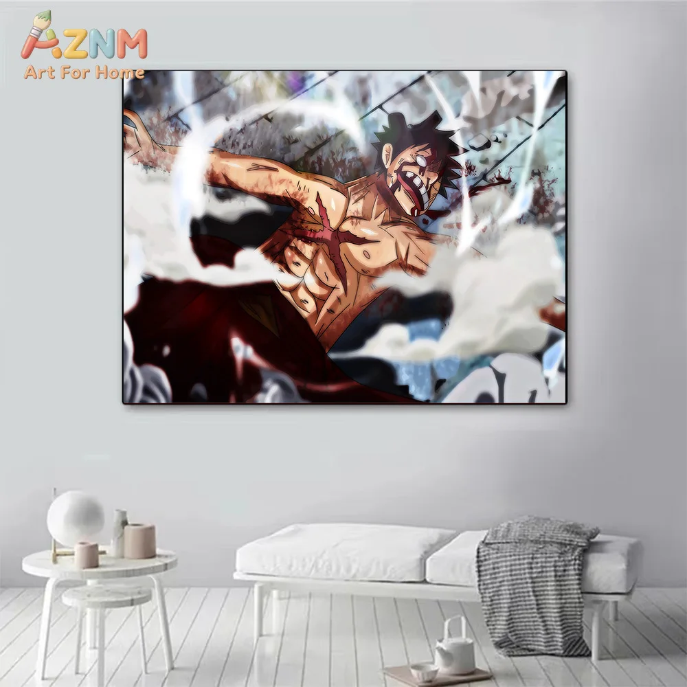 AZNM One Piece Anime Canvas Wa - One Piece Straw Hat recension och pris