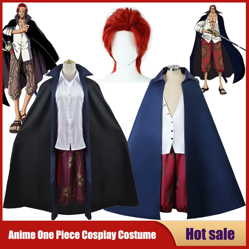 ♥2026 New Halloween Costume Co - Anime Cosplay Red Hair recension och pris
