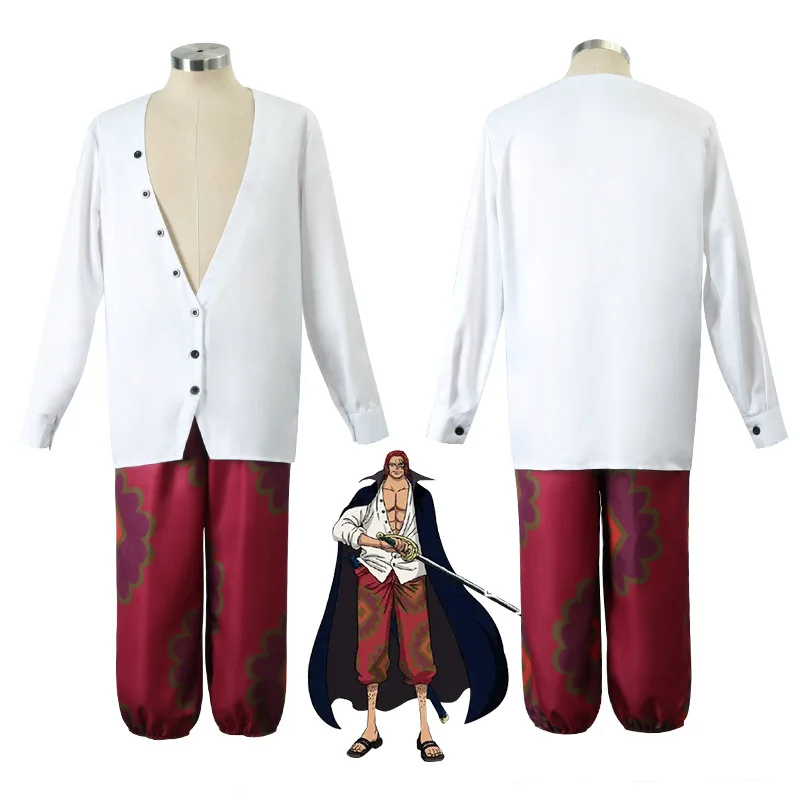 ♥2026 New Halloween Costume Co - Anime Cosplay Red Hair recension och pris