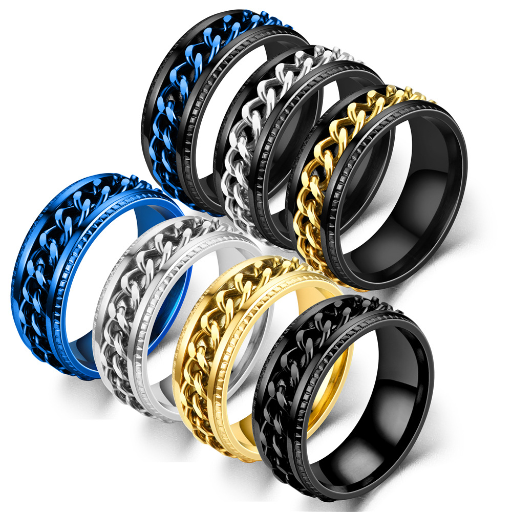 Titanium Steel Rotatable Chain - Black Clover Grimoire recension och pris