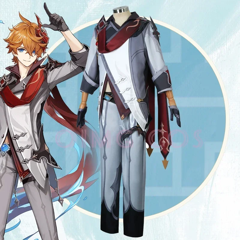 Genshin Impact Tartaglia Cospl - Anime Cosplay To Buy recension och pris