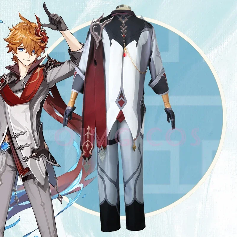 Genshin Impact Tartaglia Cospl - Anime Cosplay To Buy recension och pris