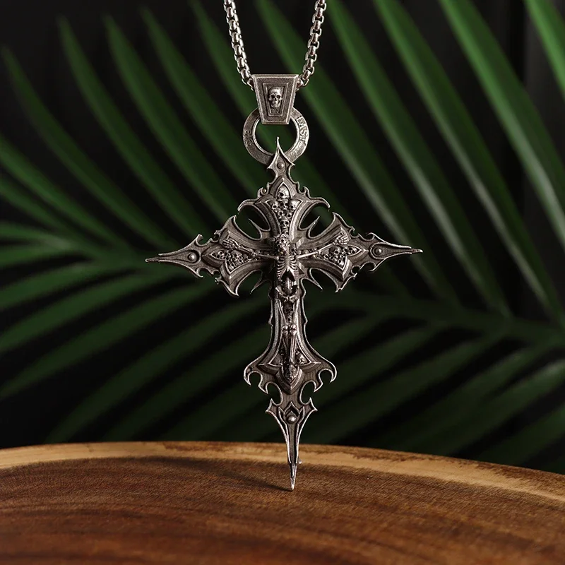 Vintage Gothic Skull Jesus Cro - Black Clover Grimoire recension och pris