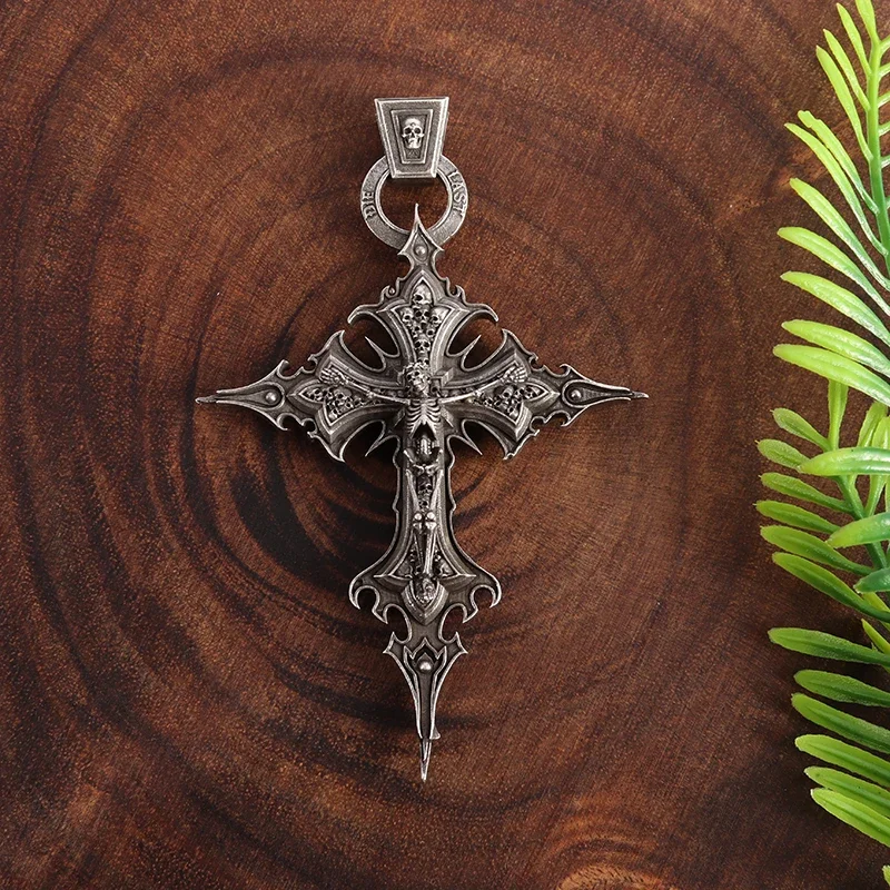 Vintage Gothic Skull Jesus Cro - Black Clover Grimoire recension och pris