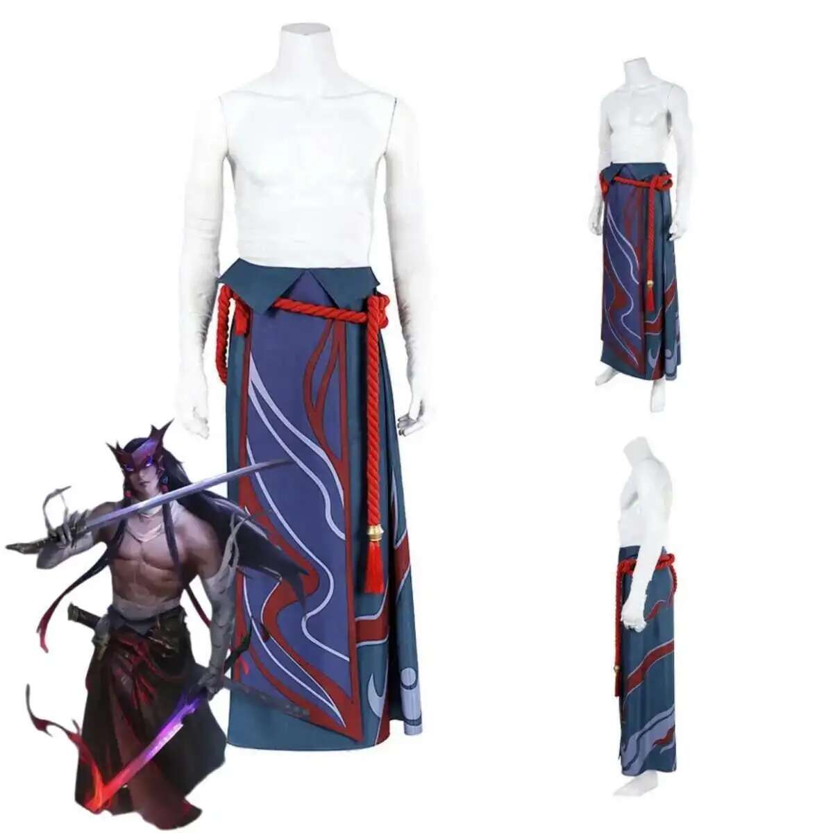 Game LOL Unforgotten Yone Cosp - Anime Cosplay To Buy recension och pris