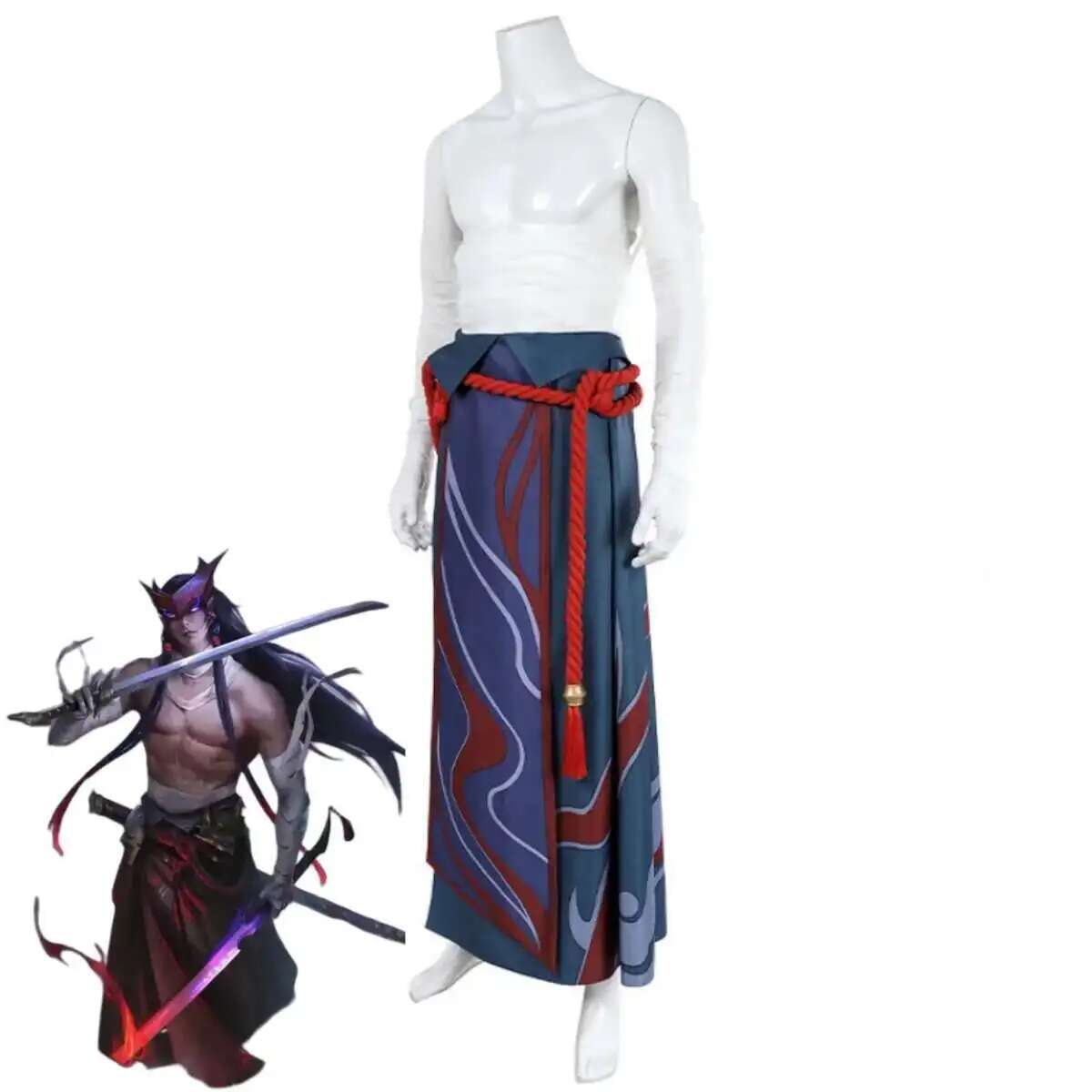 Game LOL Unforgotten Yone Cosp - Anime Cosplay To Buy recension och pris