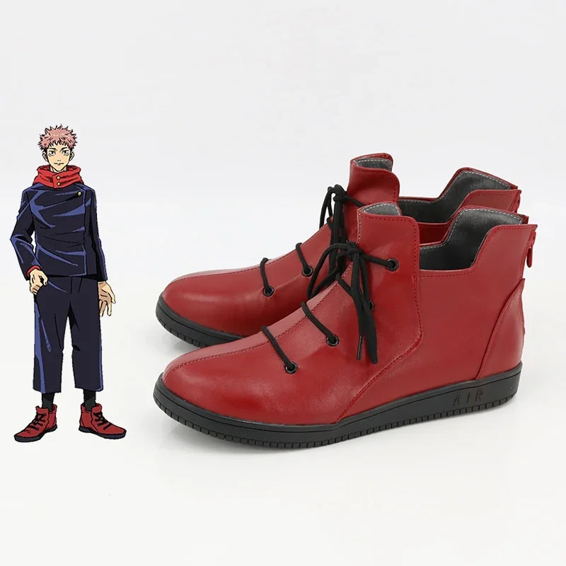 Anime Juju Ka Cosplay Shoes Bo - Anime Cosplay Red Hair recension och pris