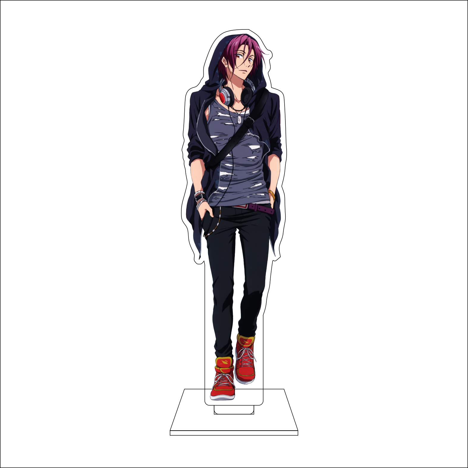 16CM Anime Free! Cosplay Acryl - Anime Cosplay Anime recension och pris