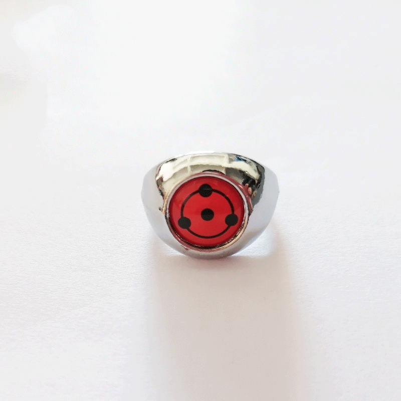 Anime Sasuke Sharingan Rings S - Naruto Headband Metal recension och pris