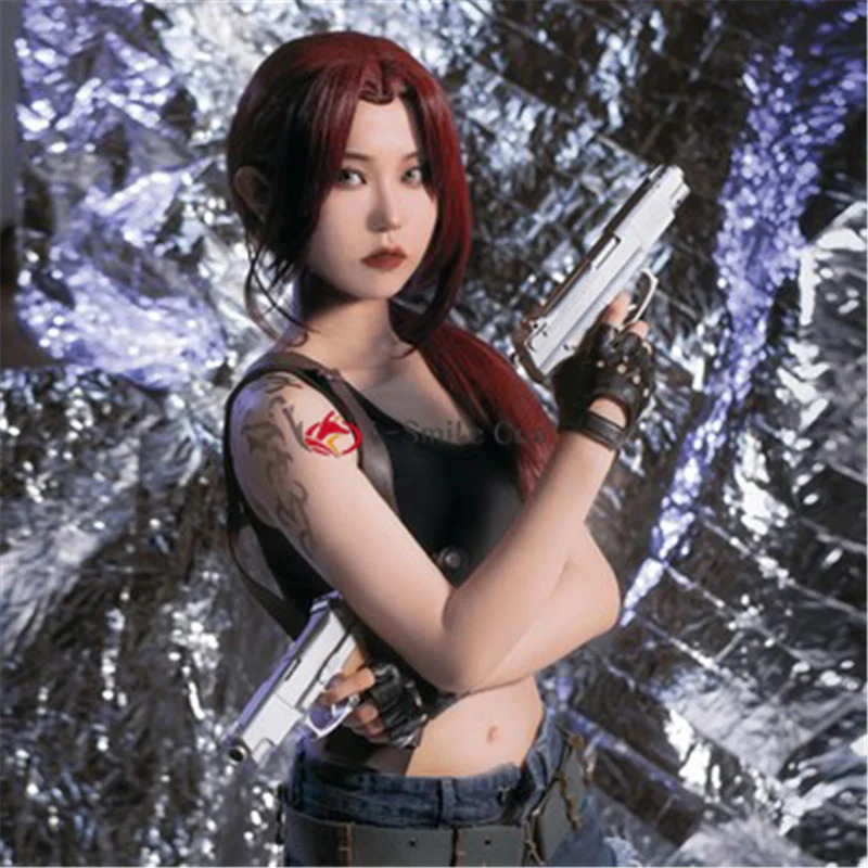 CyHigh Quality  Rebecca Revy C - Anime Cosplay Red Hair recension och pris