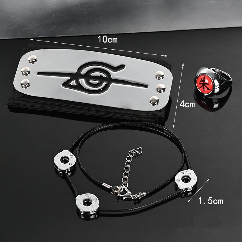 Anime Akatsuki Headband Uchiha - Naruto Headband Metal recension och pris