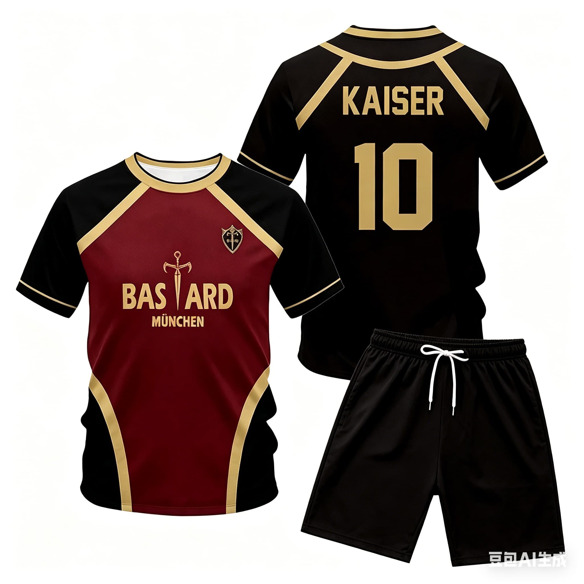 Anime Kaiser Jersey Set Japane - Anime Cosplay Anime recension och pris