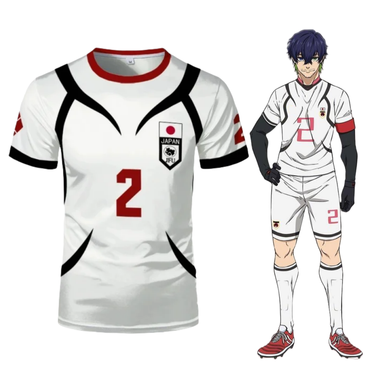 Anime Aiku Shirt Cosplay Costu - Anime Cosplay To Buy recension och pris