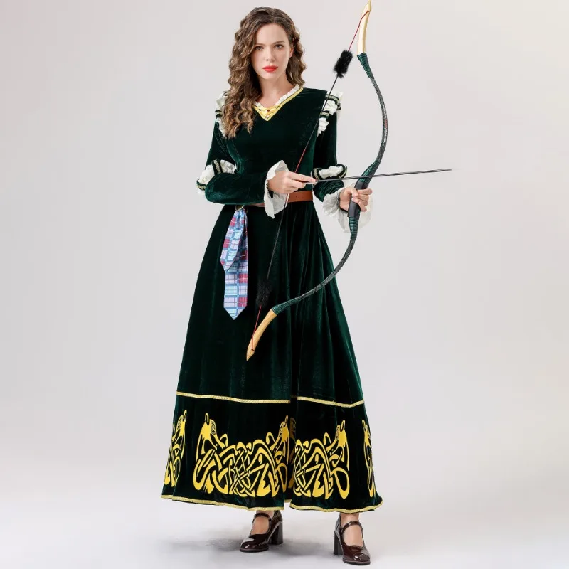 Brave Cartoon Princess Merida  - Anime Cosplay Red Hair recension och pris