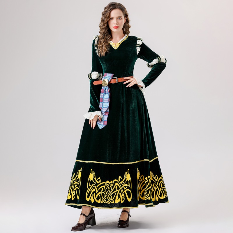 Brave Cartoon Princess Merida  - Anime Cosplay Red Hair recension och pris