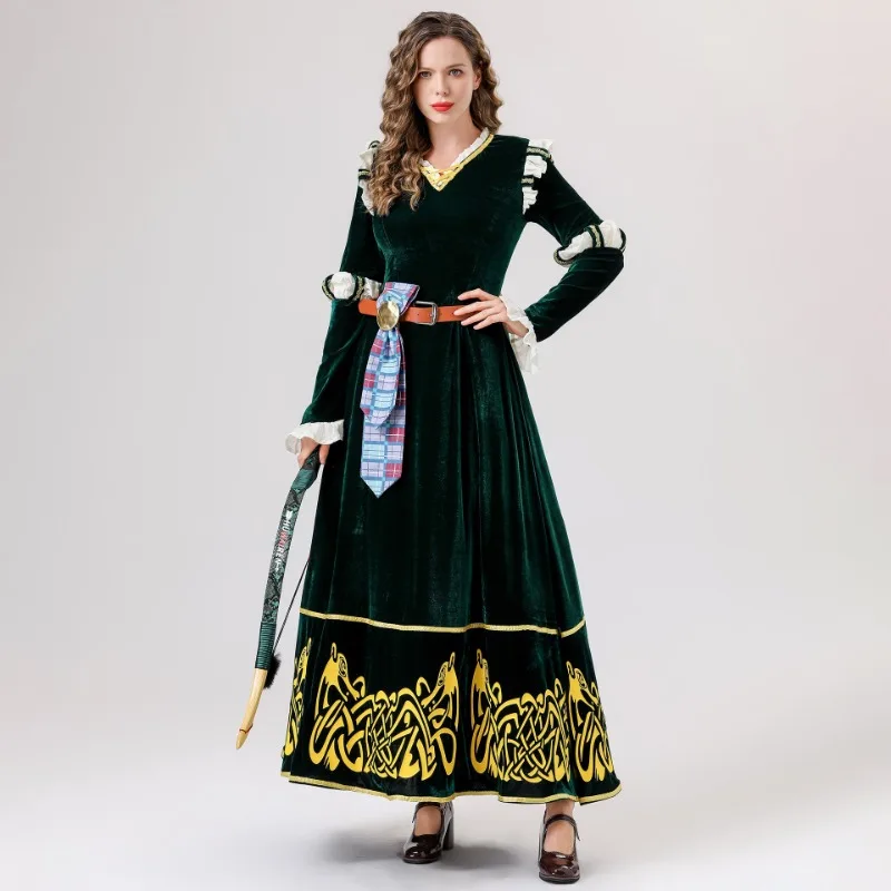 Brave Cartoon Princess Merida  - Anime Cosplay Red Hair recension och pris
