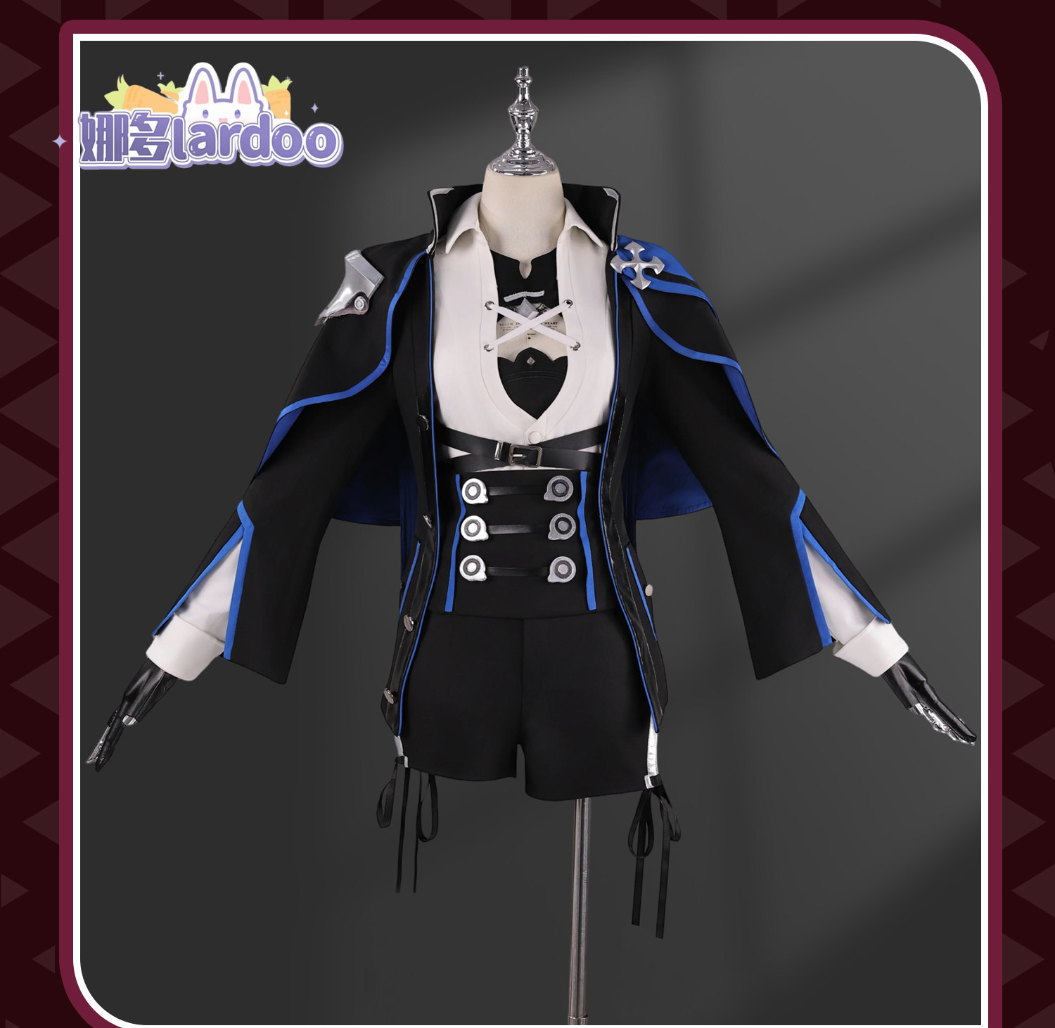 Himeko Polar War Blade Honkai  - Anime Cosplay Male recension och pris