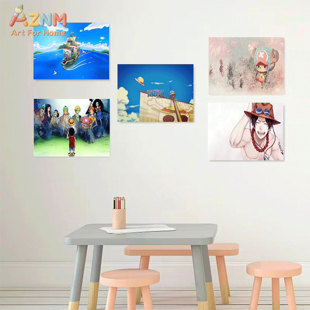 AZNM One Piece Anime Canvas Po - One Piece Straw Hat recension och pris