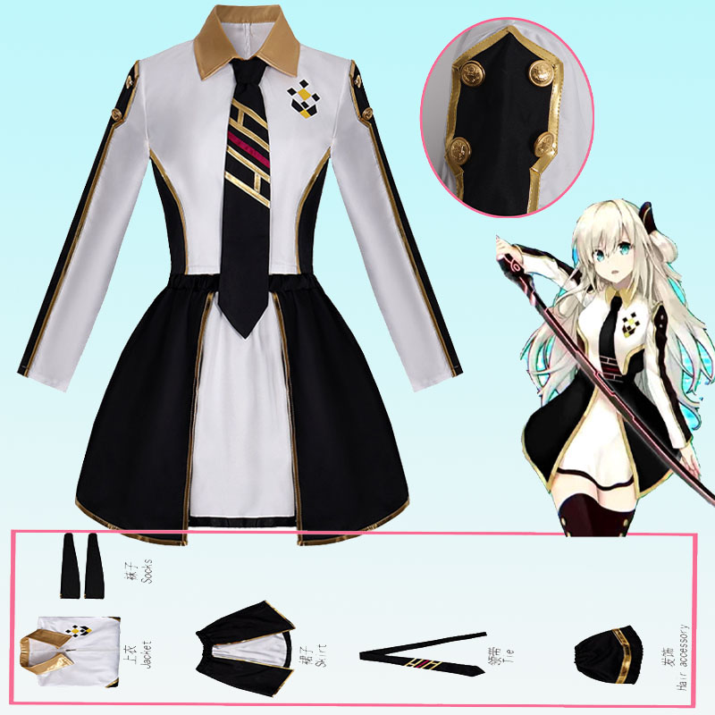 Anime Womens Costume Cosplay S - Women Anime Cosplay recension och pris