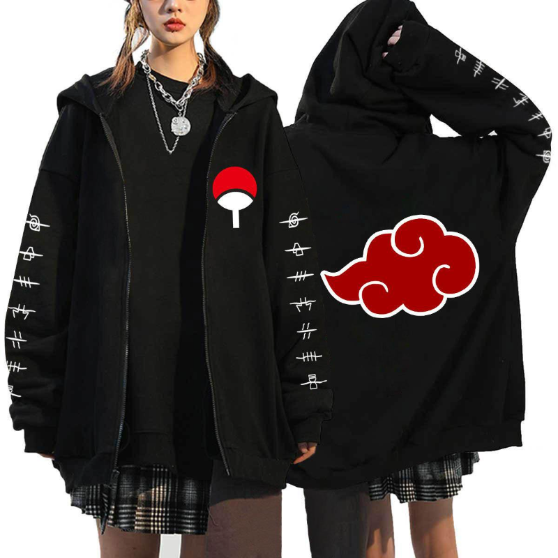 Naruto Anime Zip Up Hoodie Car - Naruto Headband Metal recension och pris