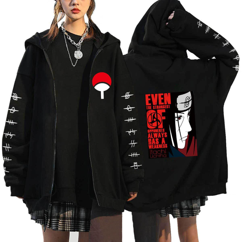 Naruto Anime Zip Up Hoodie Car - Naruto Headband Metal recension och pris