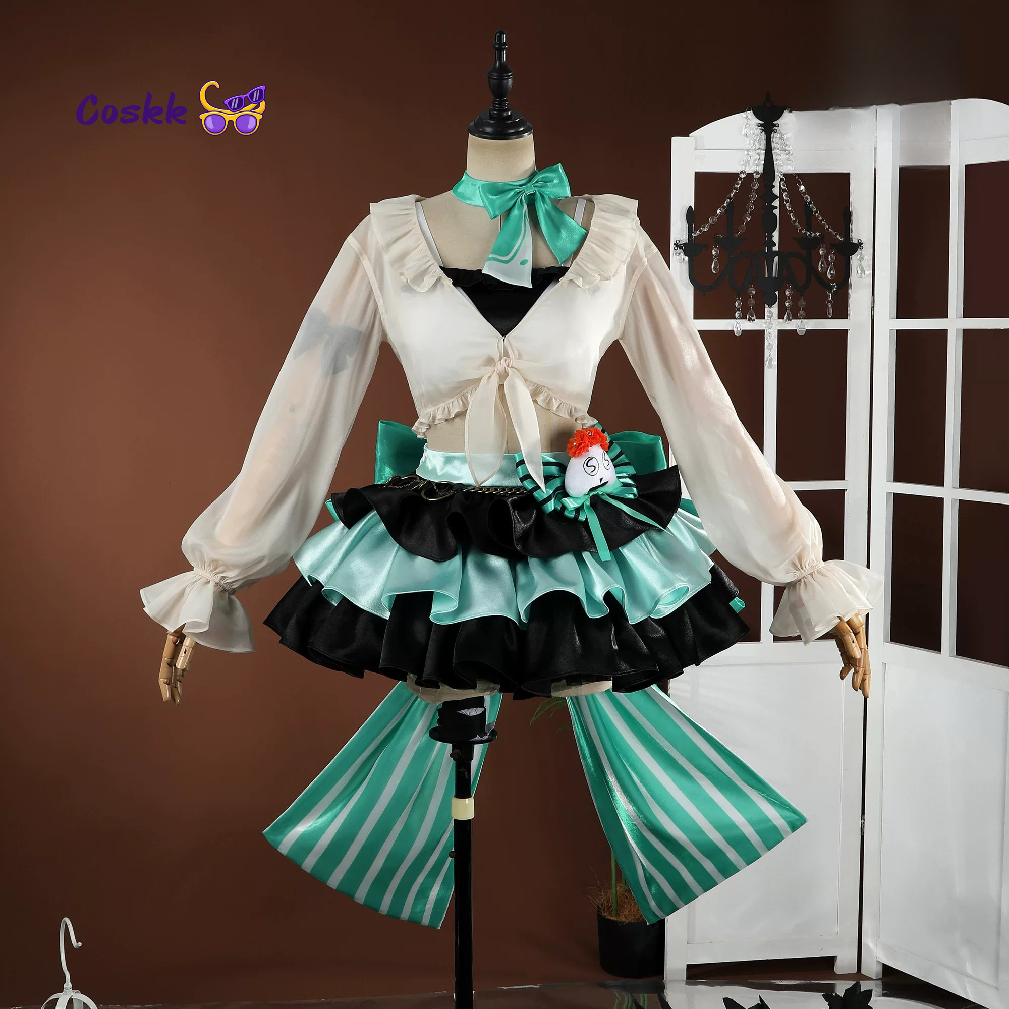 Handmade Cos Outfit: Arknights - Anime Cosplay Bunny recension och pris