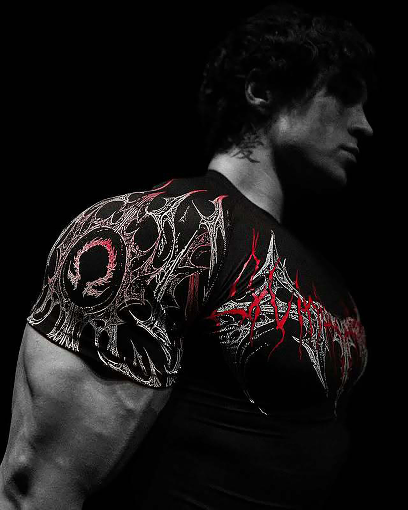New Summer GYM T-shirt Men's G - Black Clover Grimoire recension och pris