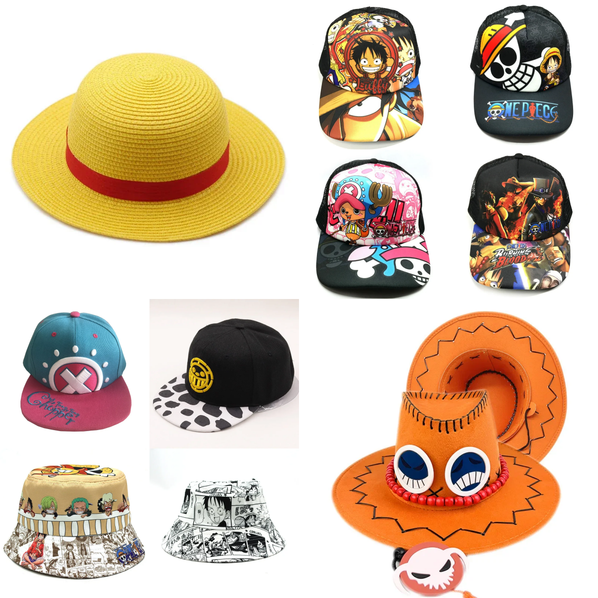 Anime Luffy Straw Hat for Men  - One Piece Straw Hat recension och pris