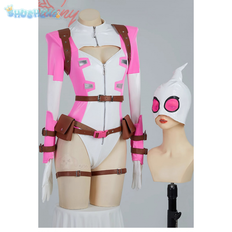 Gwen Superhero Cosplay Costume - Anime Cosplay Mask recension och pris