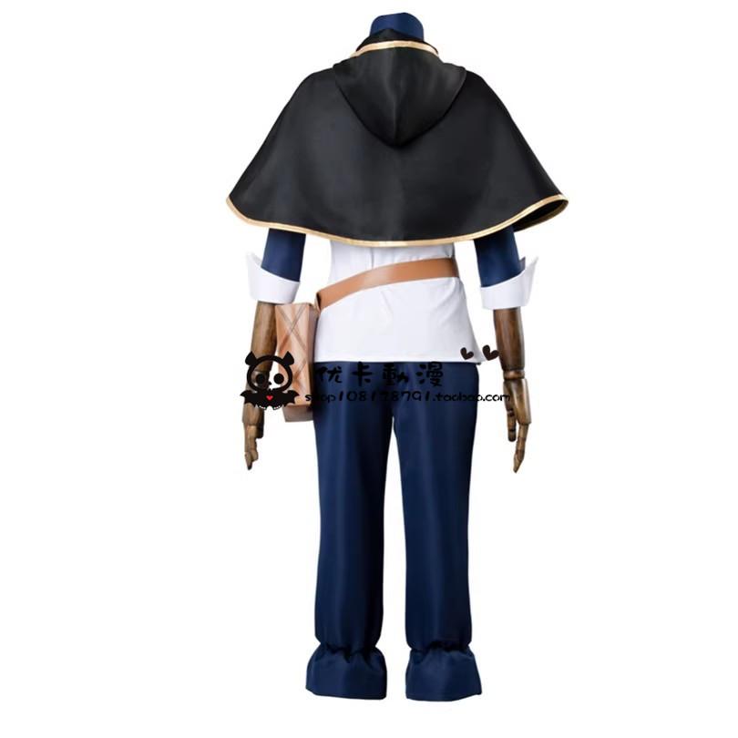Anime Clover Asta Cosplay Cost - Black Clover Grimoire recension och pris
